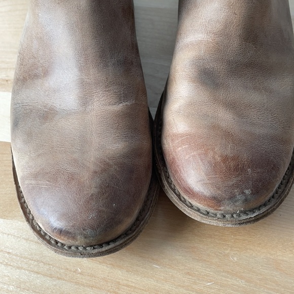 Frye Paige Tall riding boot in Tan - Picture 8 of 10